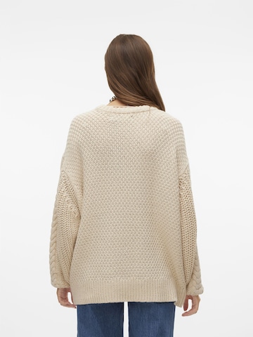 VERO MODA Pullover 'SVEACABLE' i beige