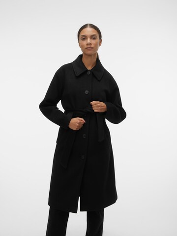 VERO MODA Between-Seasons Coat 'TRIBECA' in Black: front