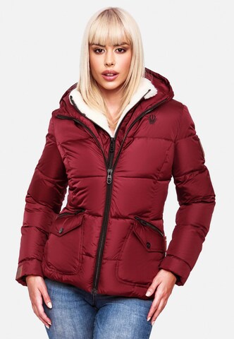 NAVAHOO Winter jacket 'Megan' in Red: front