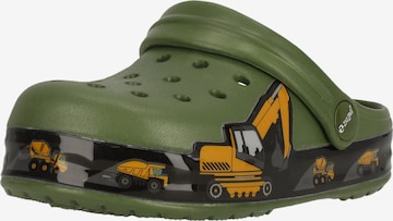 ZigZag Open shoes 'Runix' in Green: front