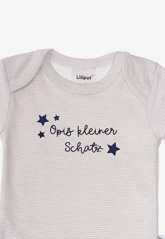 LILIPUT Romper/Bodysuit 'Omis Liebling' in Grey