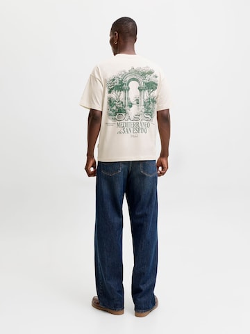 JACK & JONES Bluser & t-shirts 'JORAtocha' i hvid: forside