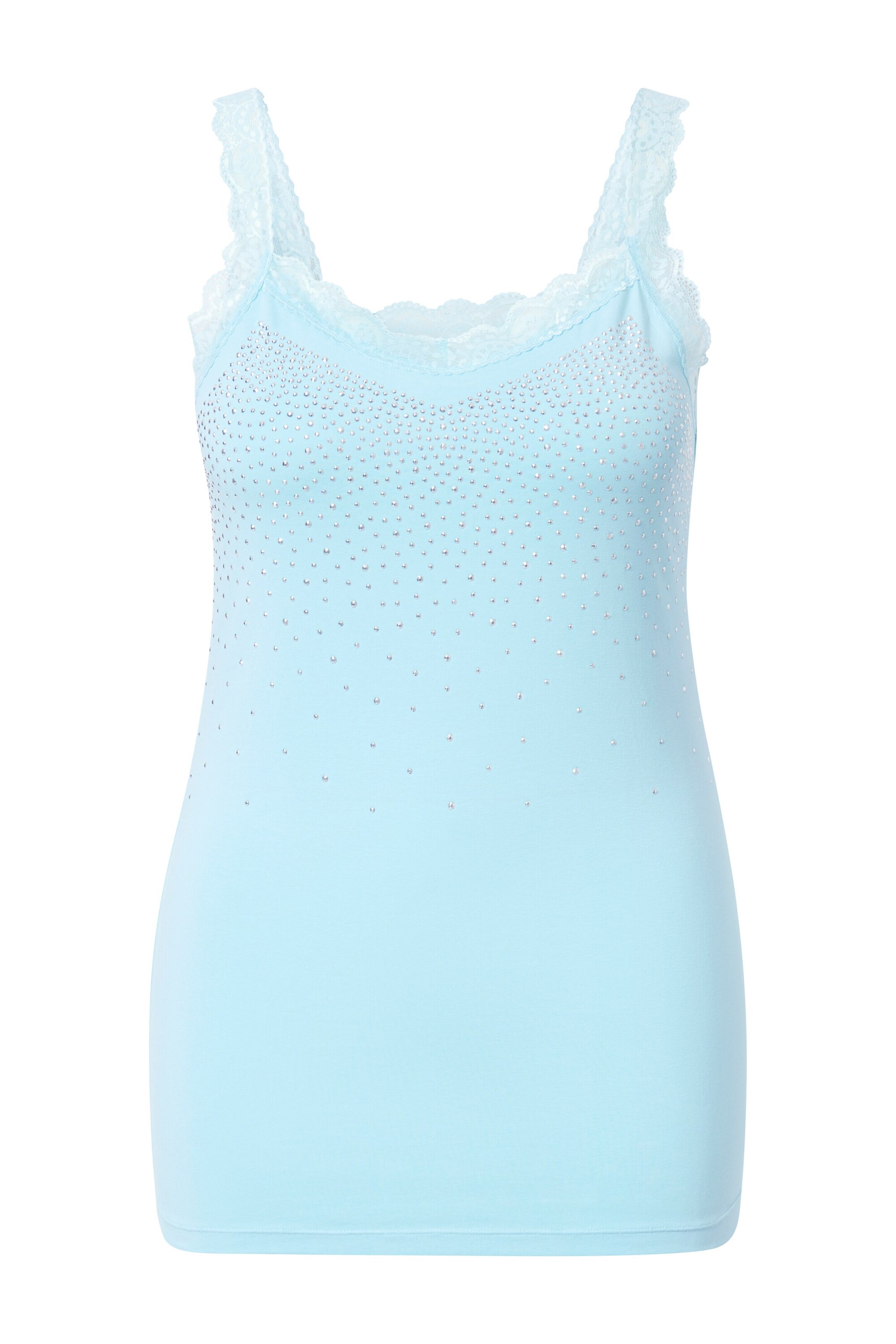 MIAMODA Top in Blue: front