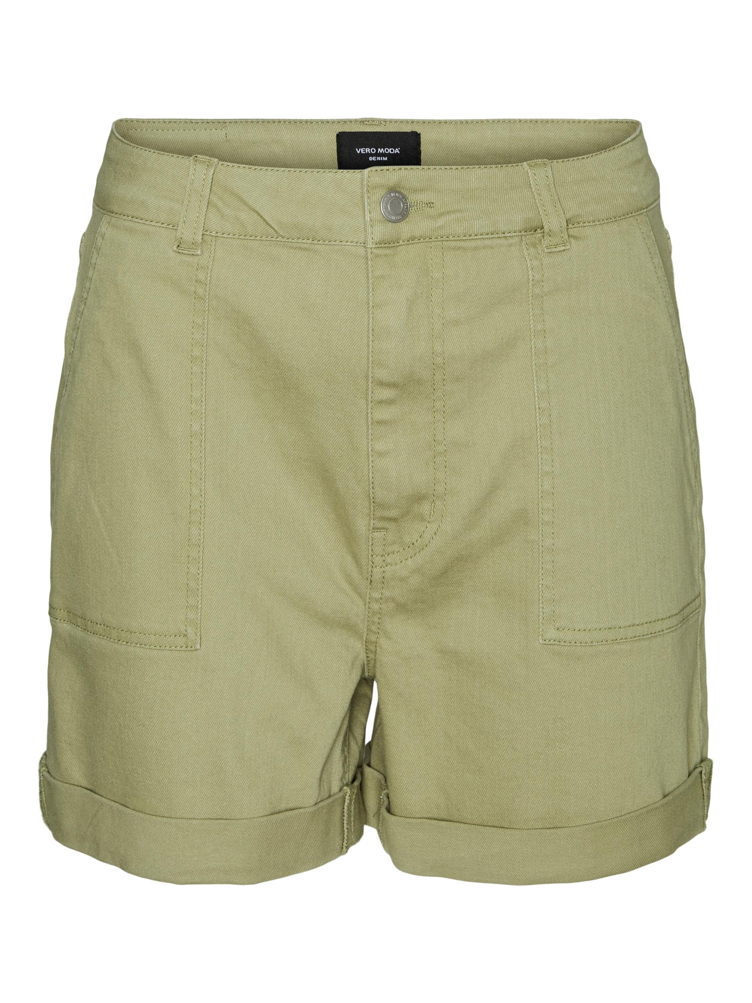 Regular Jean 'Kathy' VERO MODA en vert : devant