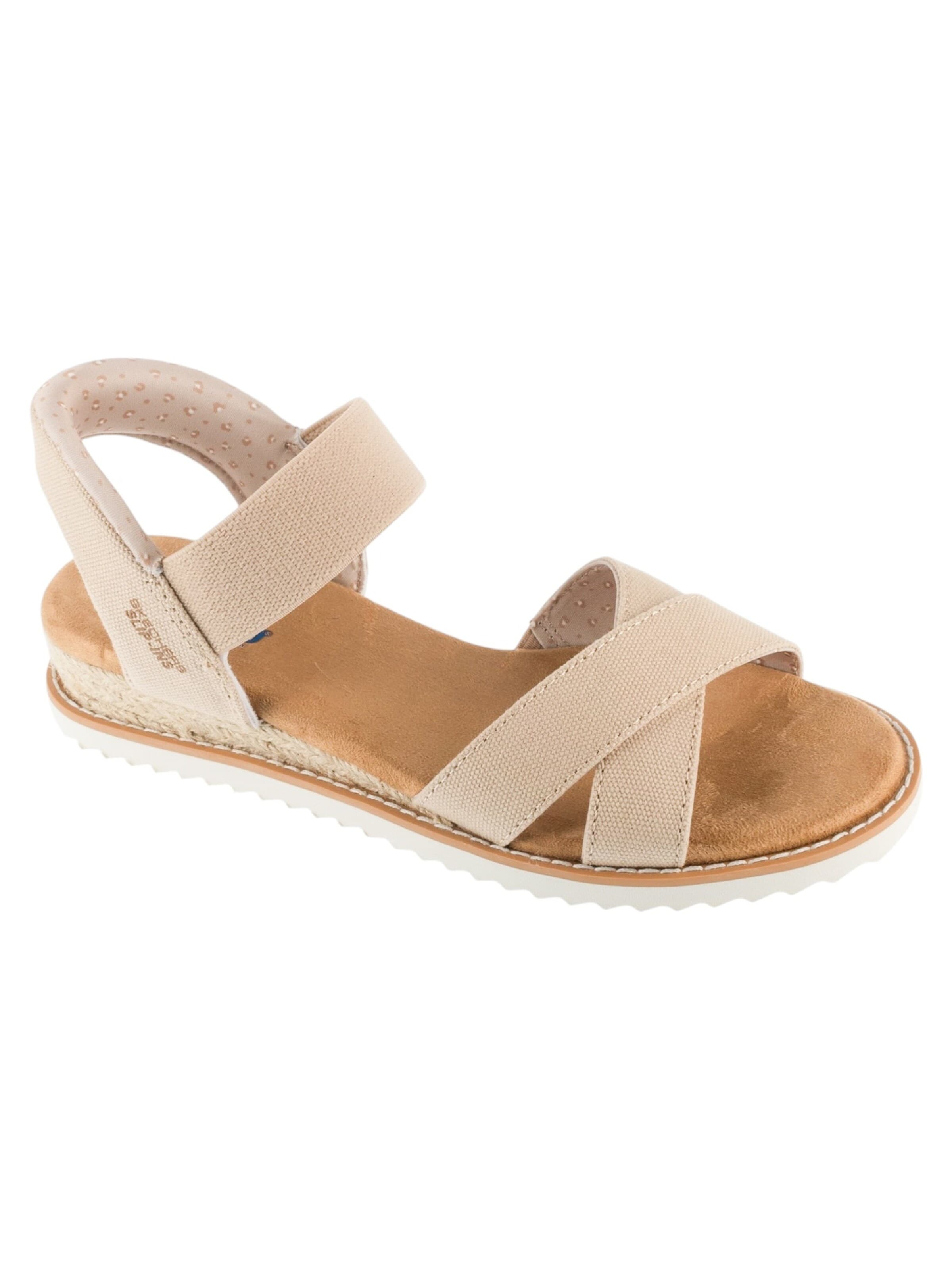 SKECHERS Sandale 'Skechers Desert Kiss'‌‌‌‌‌‌ in Beige: Vorderseite