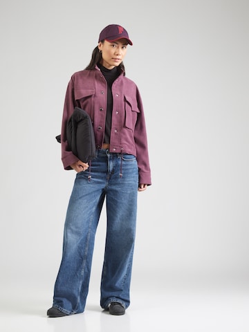 Veste mi-saison 'ONLDUNE' ONLY en violet