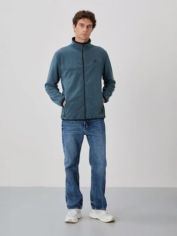 Giacca di pile di Tommy Life in blu