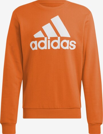 Felpa sportiva 'Essentials' di ADIDAS SPORTSWEAR in arancione: frontale