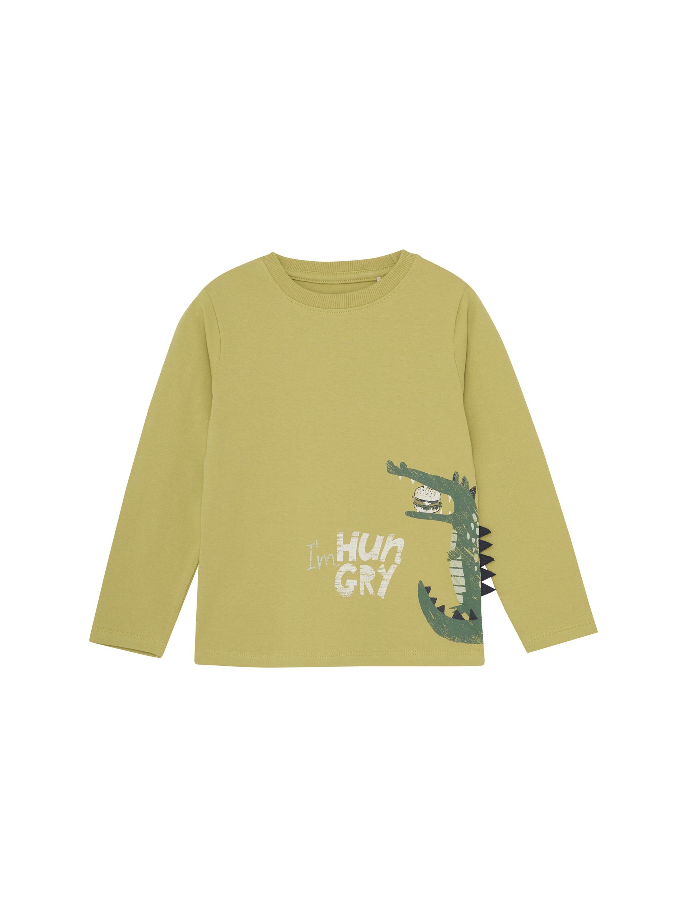 Pull-over ' MIT-shirt LS ' MINYMO en vert : devant