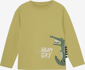 MINYMO - Pullover ' MIT-shirt LS ' em verde: frente