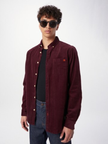 SCOTCH & SODA - Ajuste regular Camisa en rojo: frente