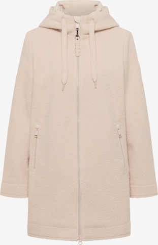 CECIL Between-Seasons Coat in White: front