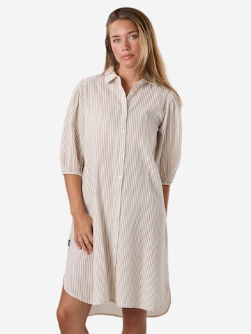 Seaside Shirt dress 'Marina' in Beige: front