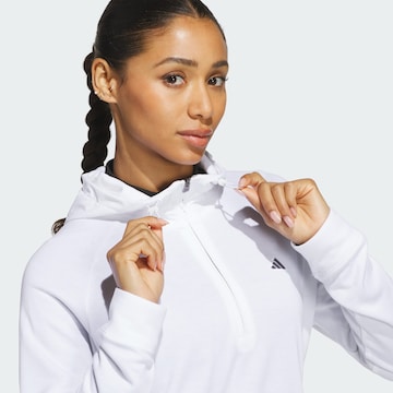 Felpa sportiva 'Ultimate365+ Course Control' di ADIDAS PERFORMANCE in bianco