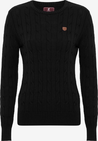 Pullover di Williot in nero: frontale