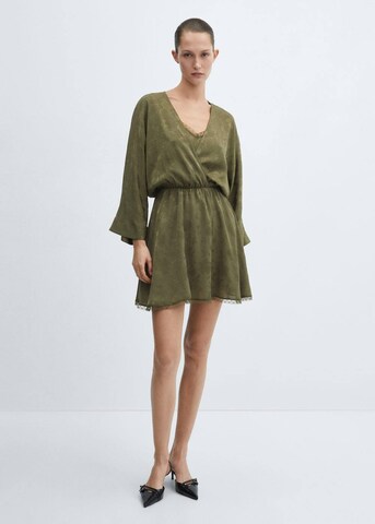 Robe 'doris' MANGO en vert