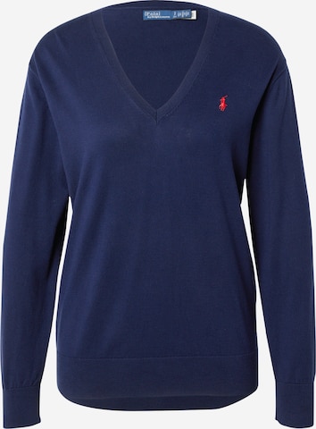 Polo Ralph Lauren Sweter w kolorze niebieski: przód