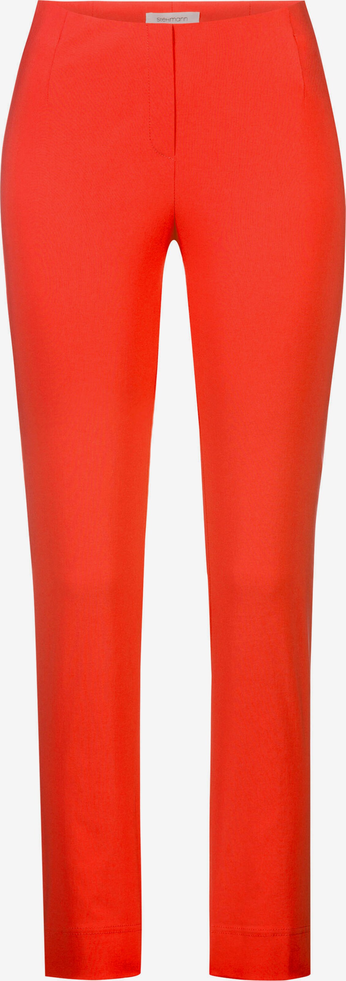 STEHMANN Slimfit Hose 'Ina' in Orangerot | ABOUT YOU