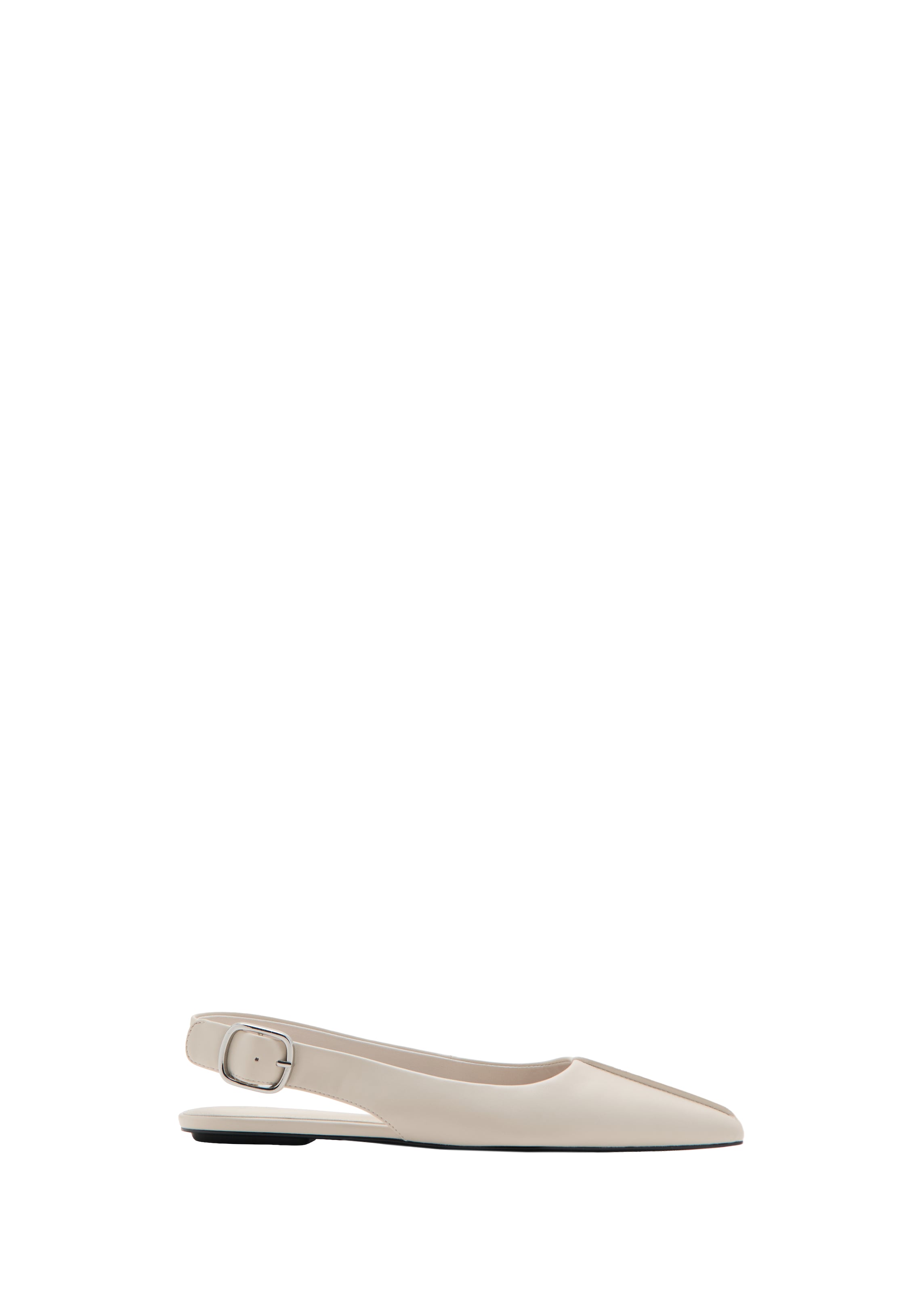 MANGO Ballerina 'IRENE1' in Beige: Vorderseite