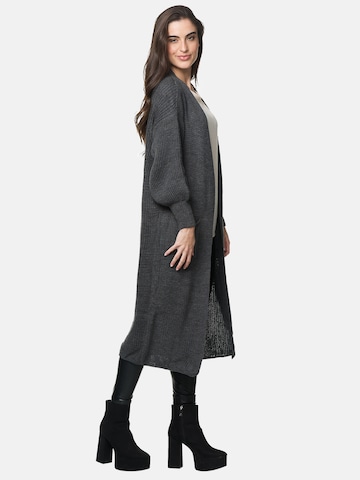 Elara Gebreide mantel in Grijs