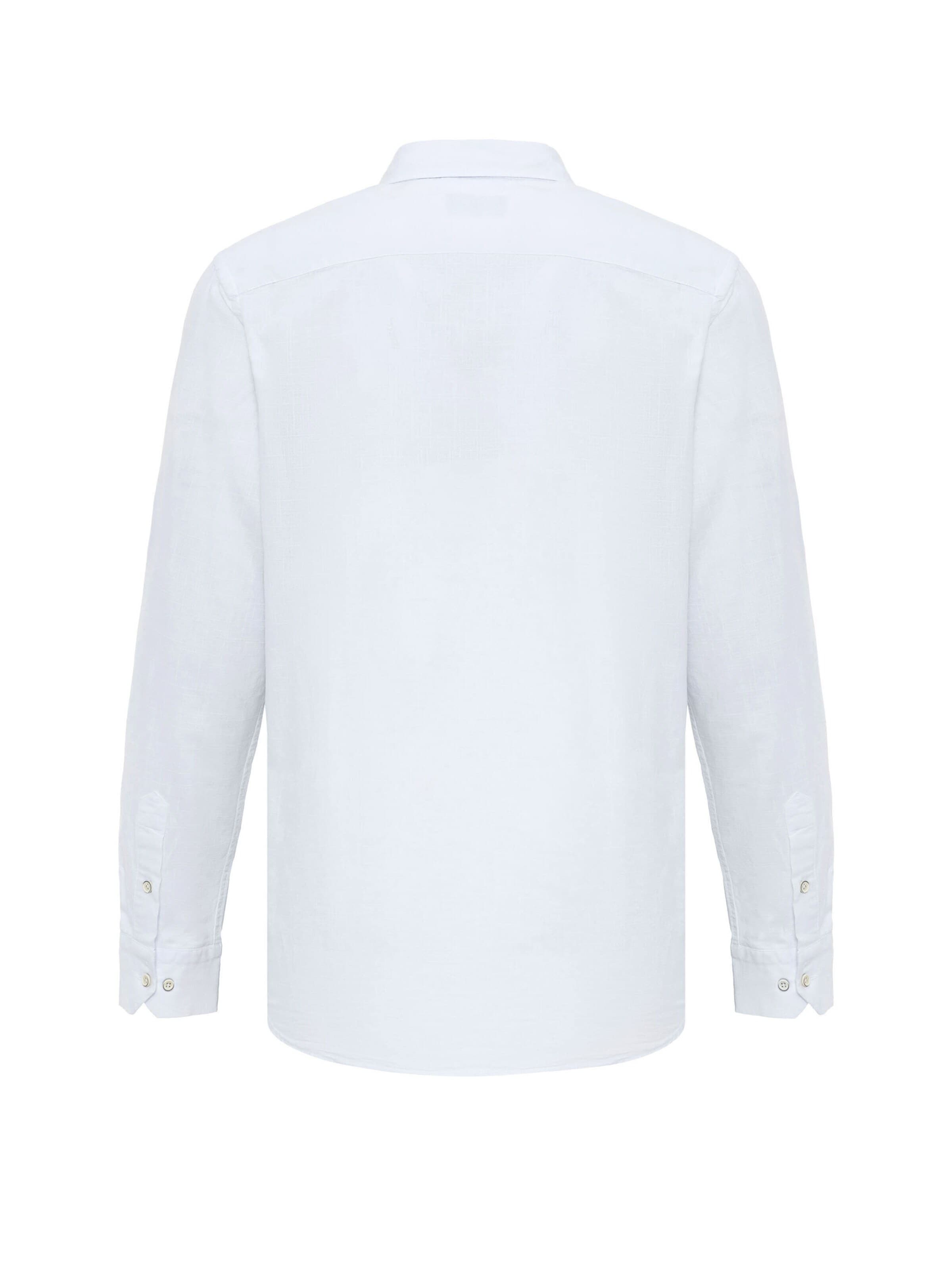 Chemise 'CH199' CIPO & BAXX en blanc : devant