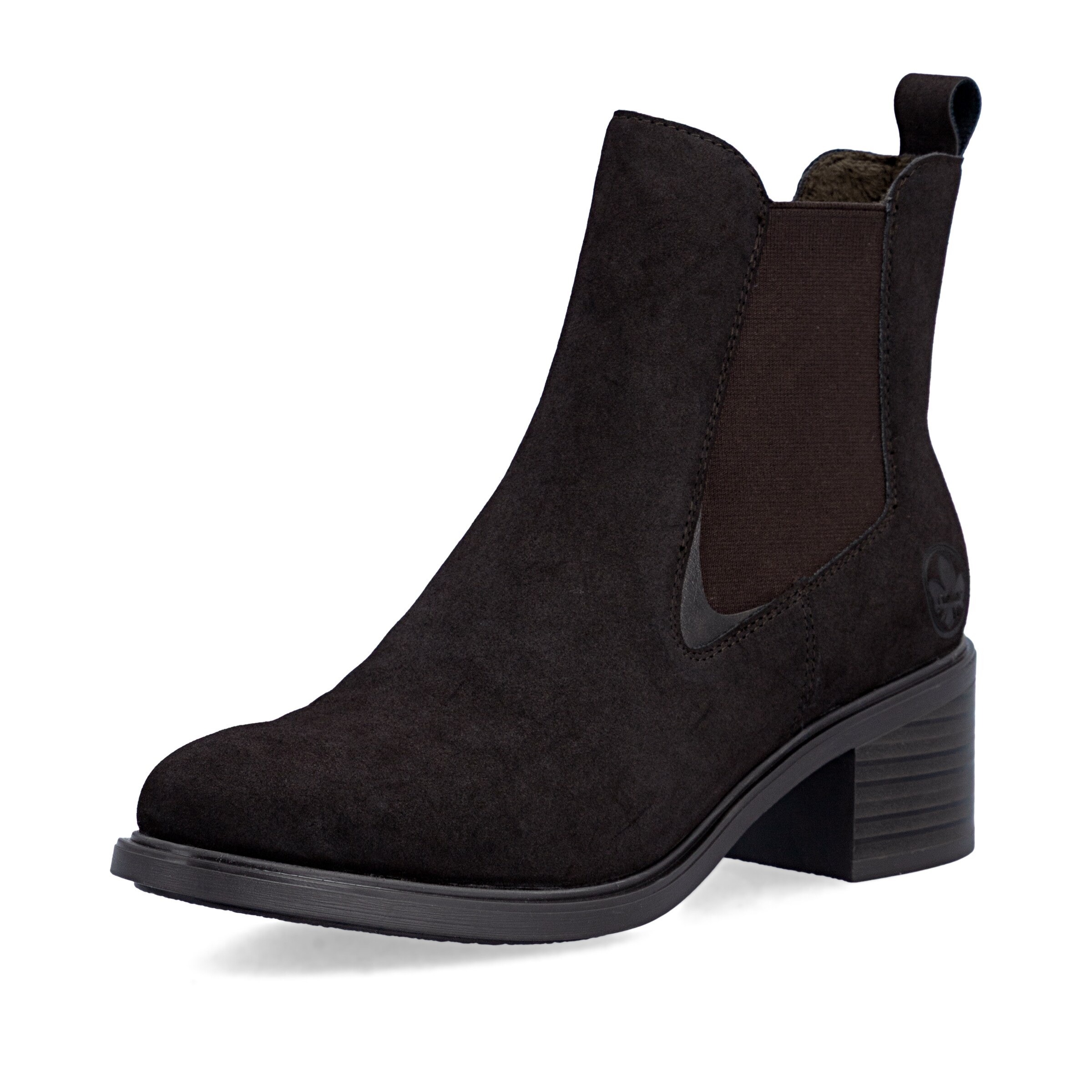 Chelsea Boots Rieker en marron : devant