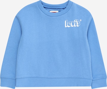 Levi's Kids Sweatshirt in Blue: front