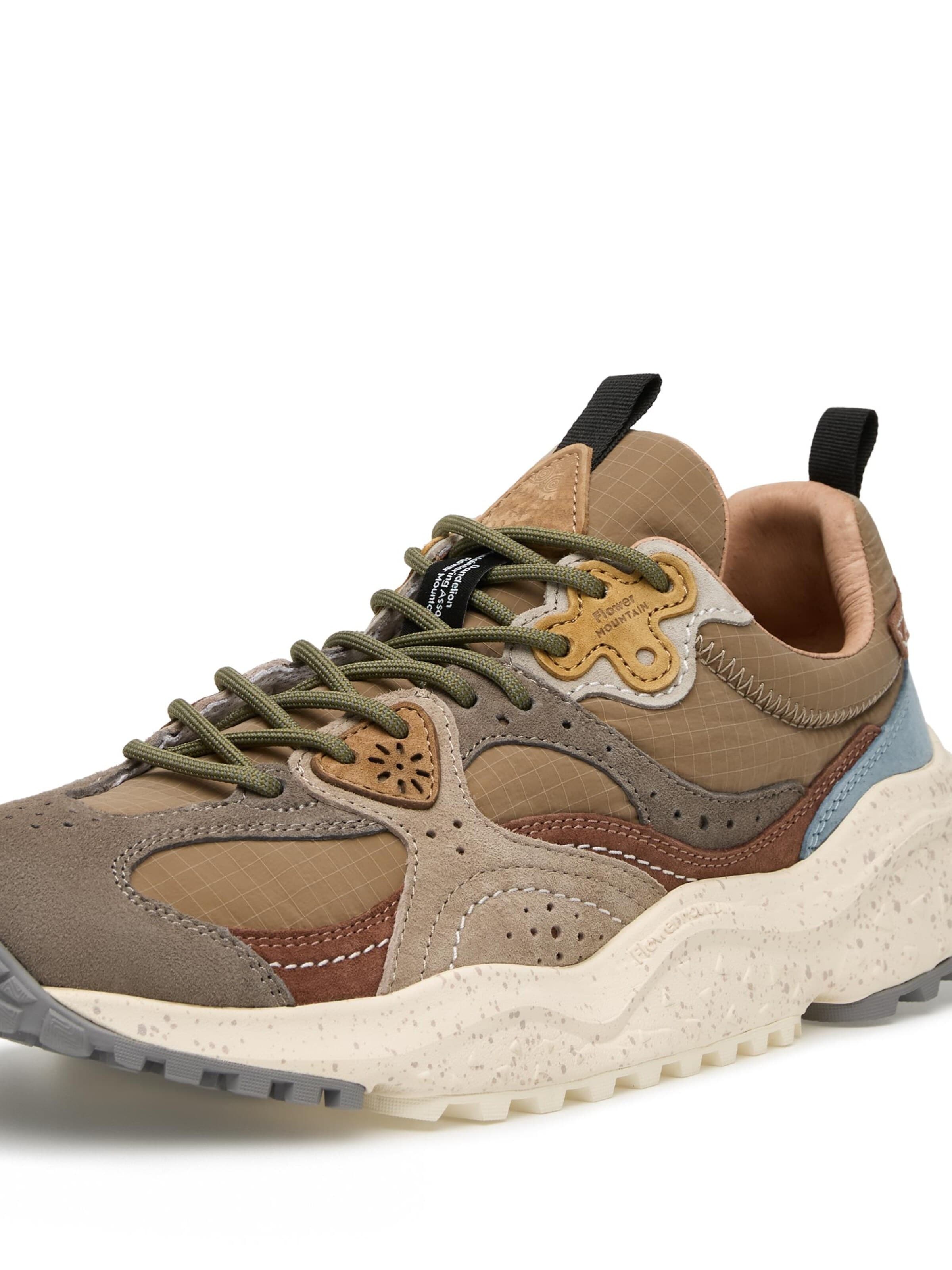 Flower Mountain Sneakers laag 'WAVE UNI' in Beige