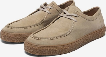 Mocassin 'CHAD' Bianco en beige