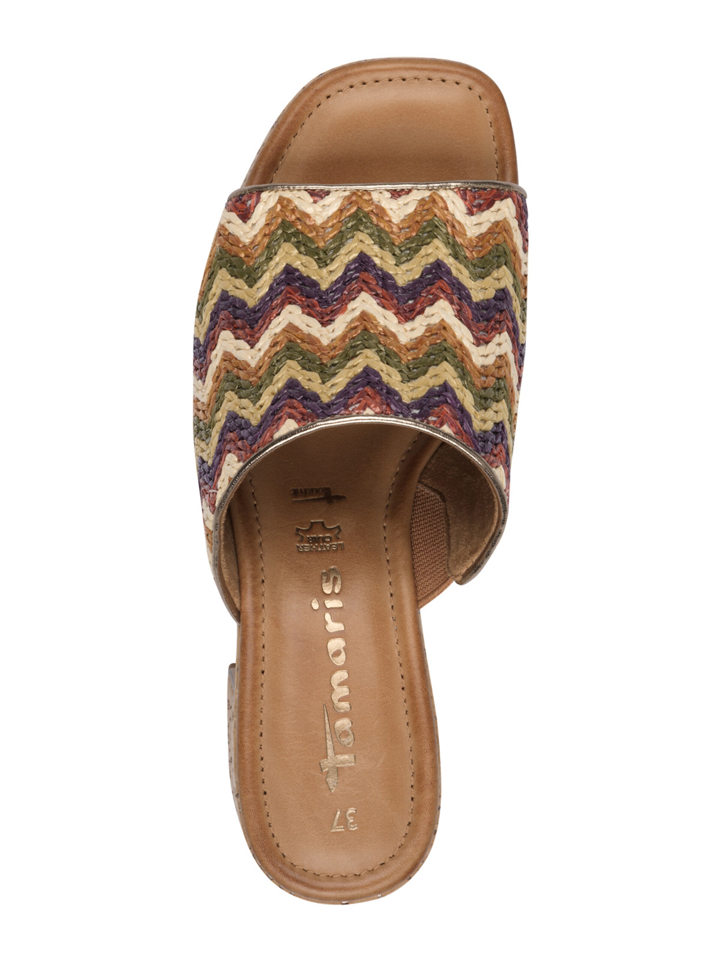 Tamaris Pantoletter i blandingsfarvet