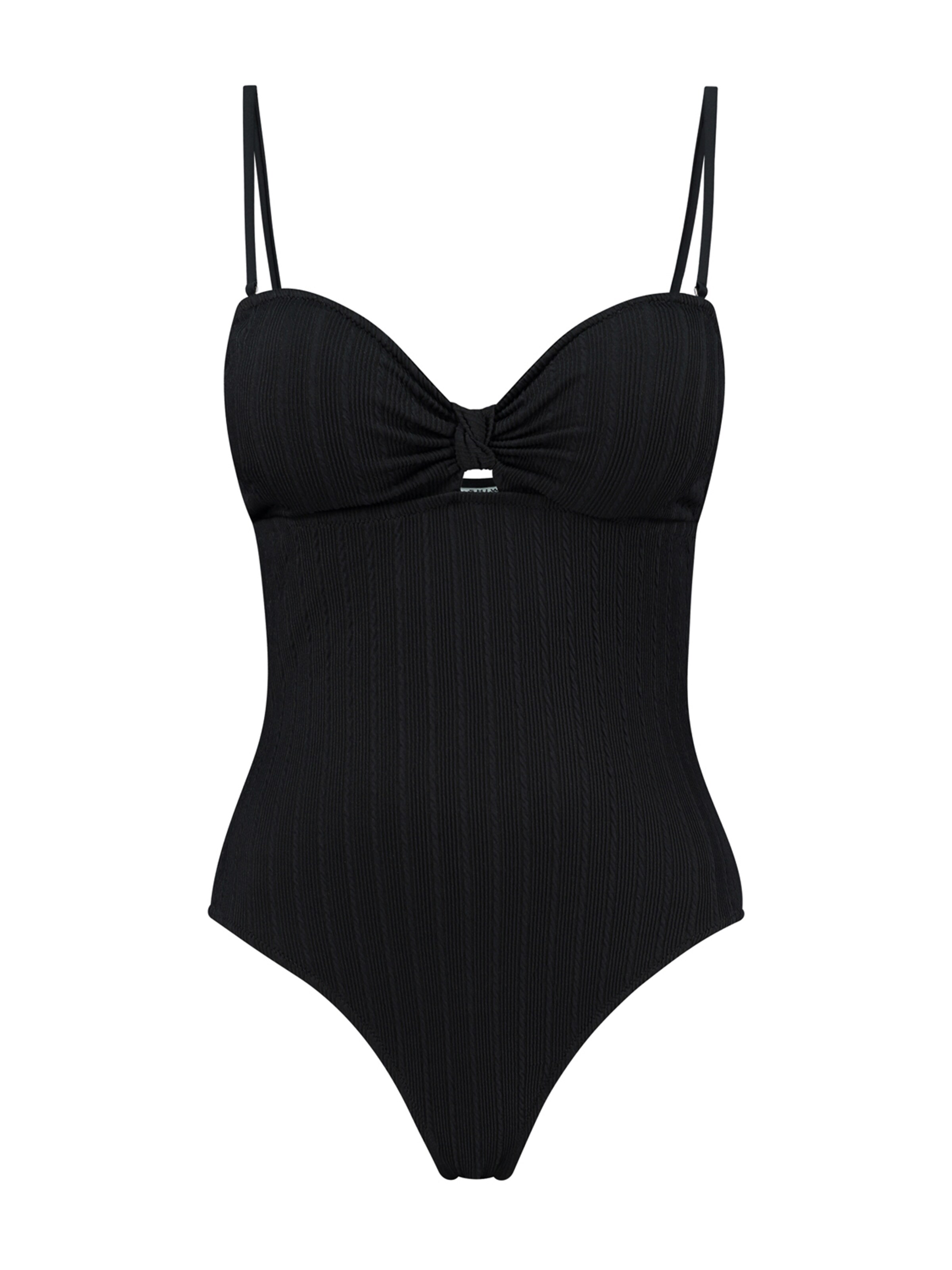 Fascia Costume intero 'Zia' di Shiwi in nero: frontale