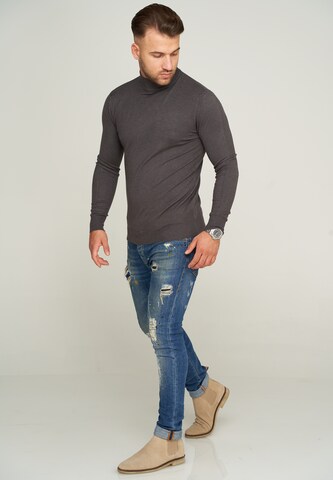 behype Pullover 'MKBONI' in Grau