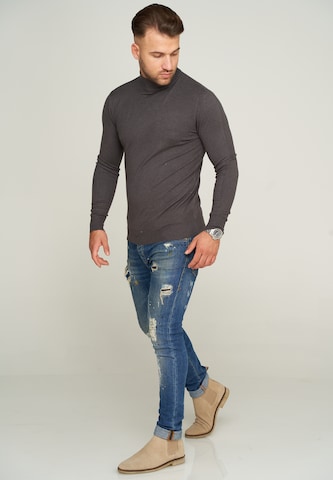 behype Sweater 'MKBONI' in Grey