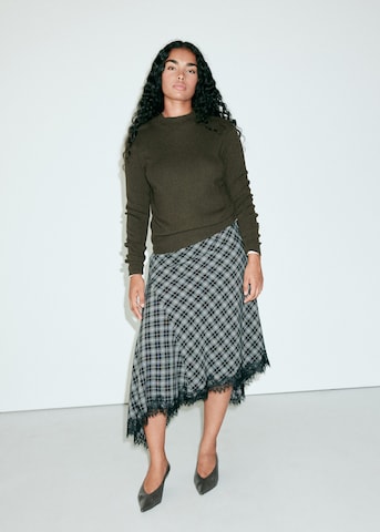 MANGO Sweater 'HIELO' in Green: front