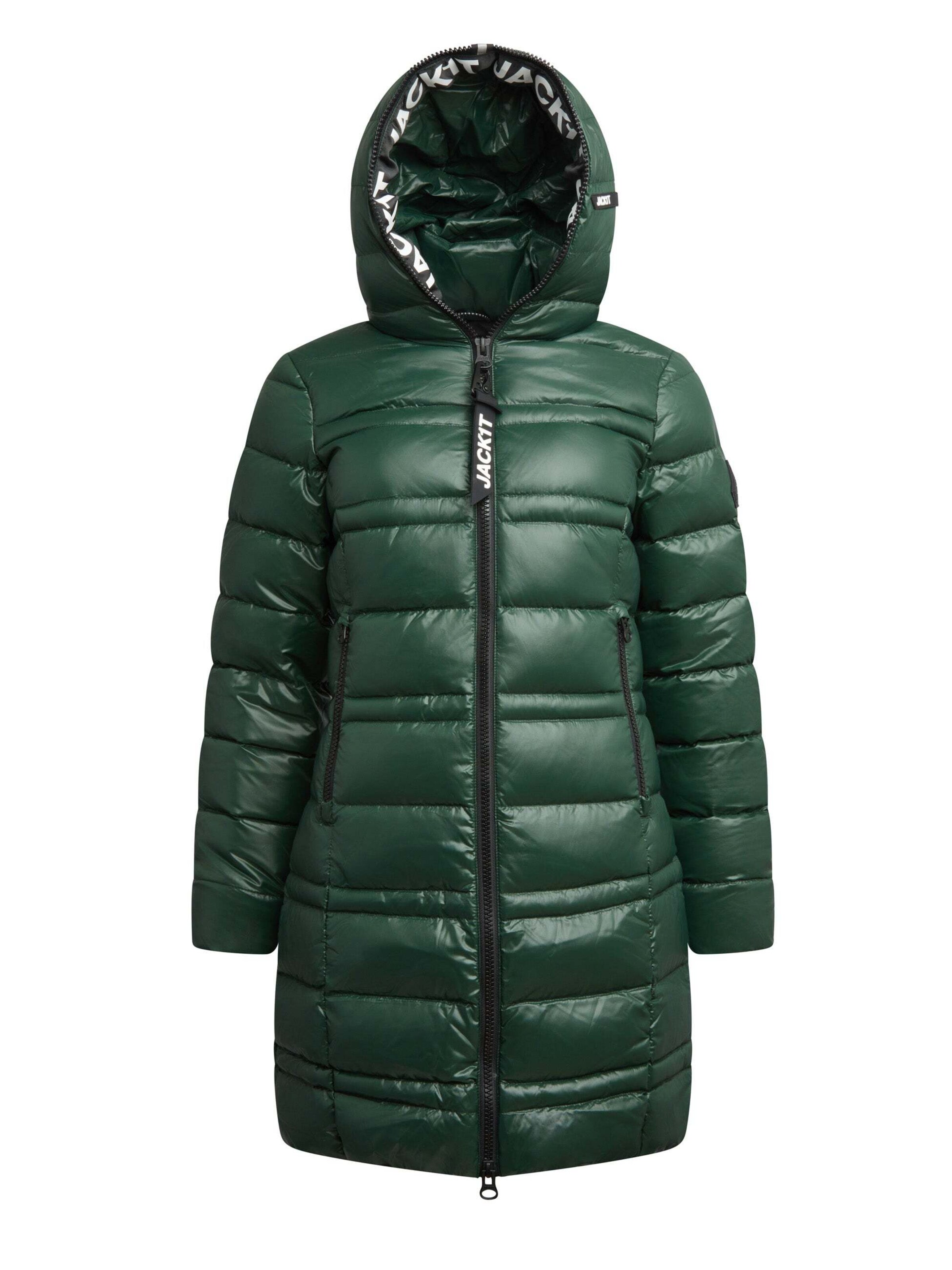Manteau d’hiver 'R4D Tramline' JACK1T en vert : devant