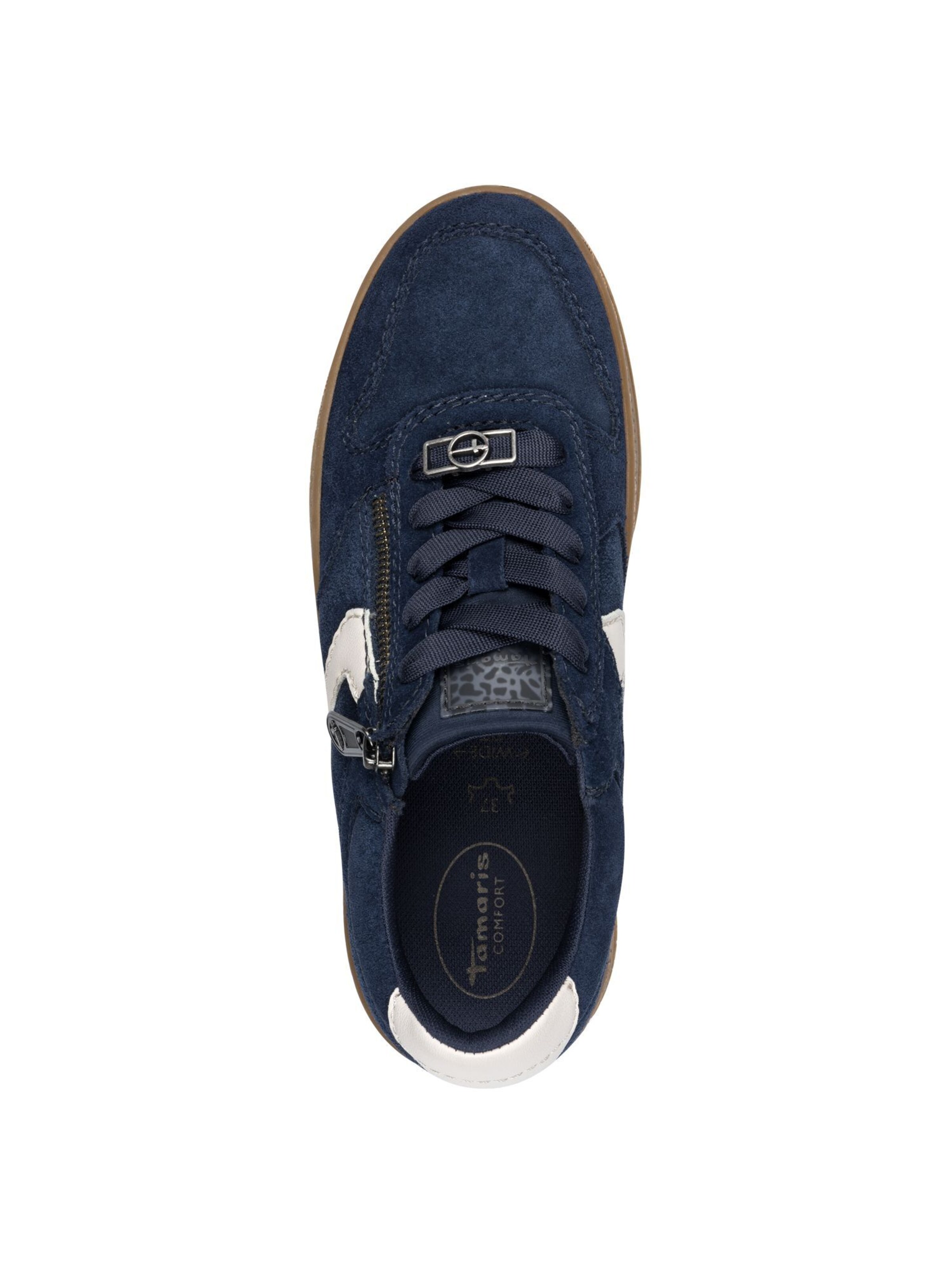 Tamaris Platform trainers in Blue