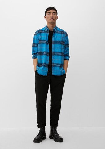 s.Oliver Regular fit Button Up Shirt in Blue