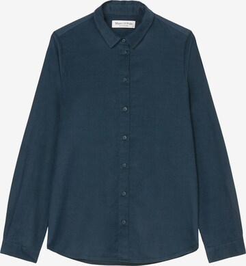 Marc O'Polo Blouse in Blauw: voorkant