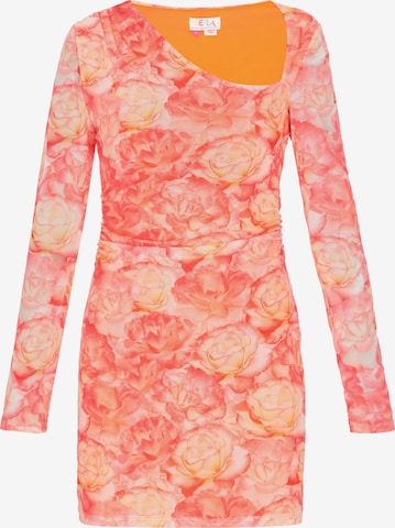 Robe IZIA en orange : devant