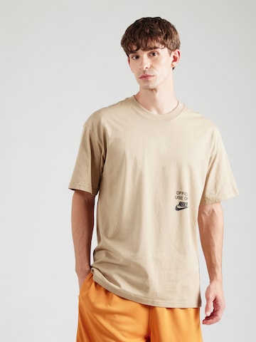 Nike Sportswear Tričko 'M90' – béžová