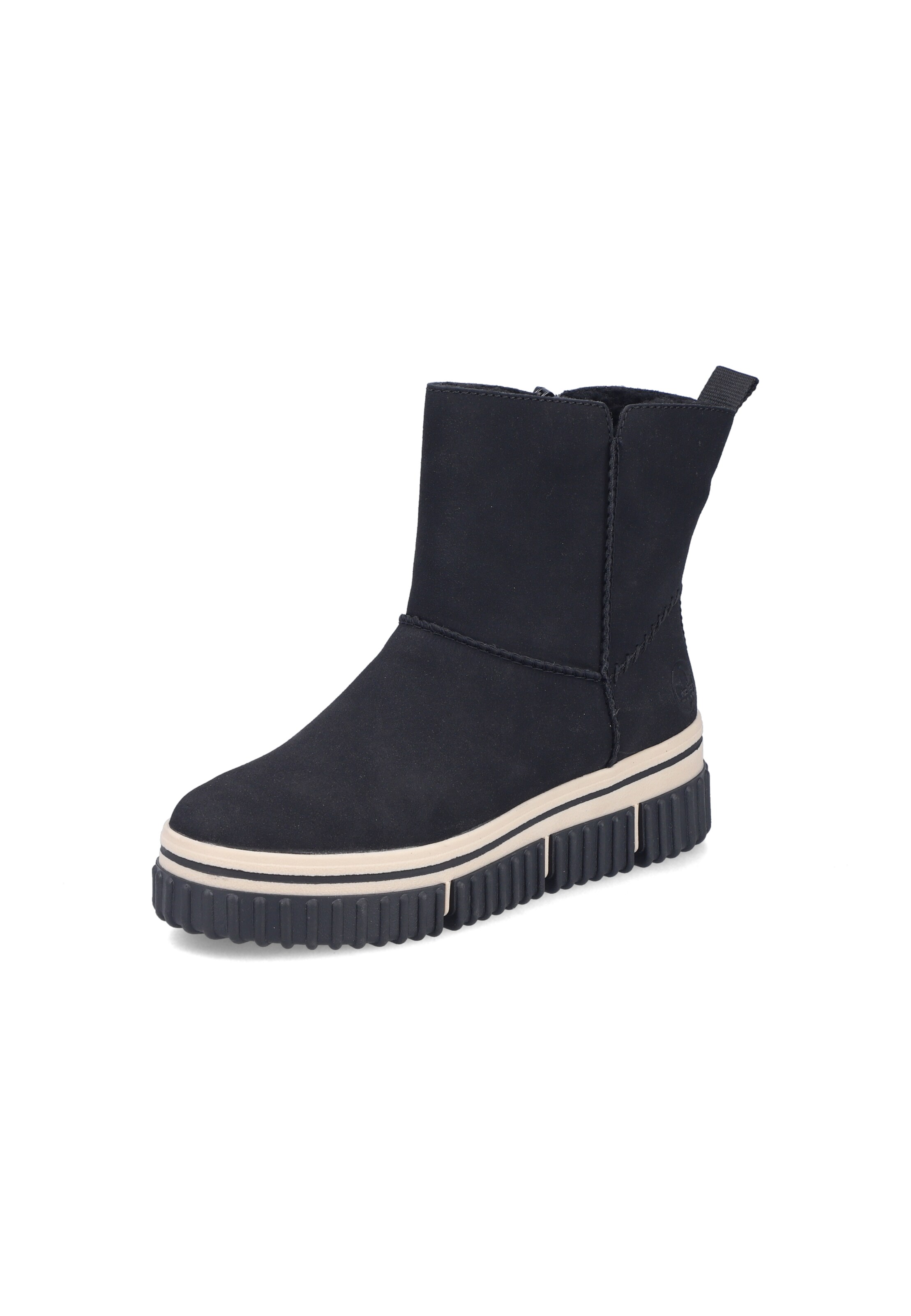 Bottines ' Y6364 ' Rieker en noir : devant