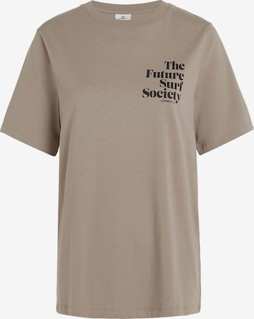 O'NEILL T-Shirt 'Future Surf Society' in Beige: Vorderseite