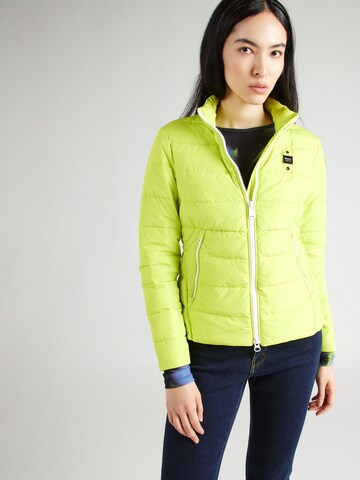 Blauer.USA Between-Season Jacket in Yellow: front