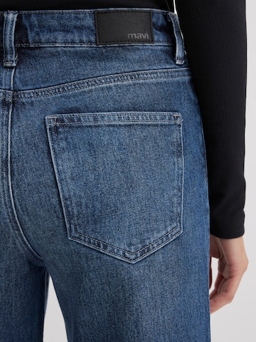 zils Mavi Platas staras Džinsi 'MALIBU'
