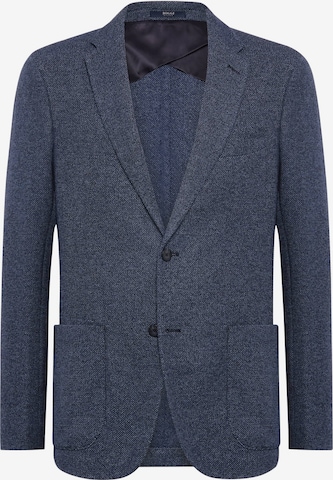 Boggi Milano Regular fit Colbert 'Bari' in Blauw: voorkant