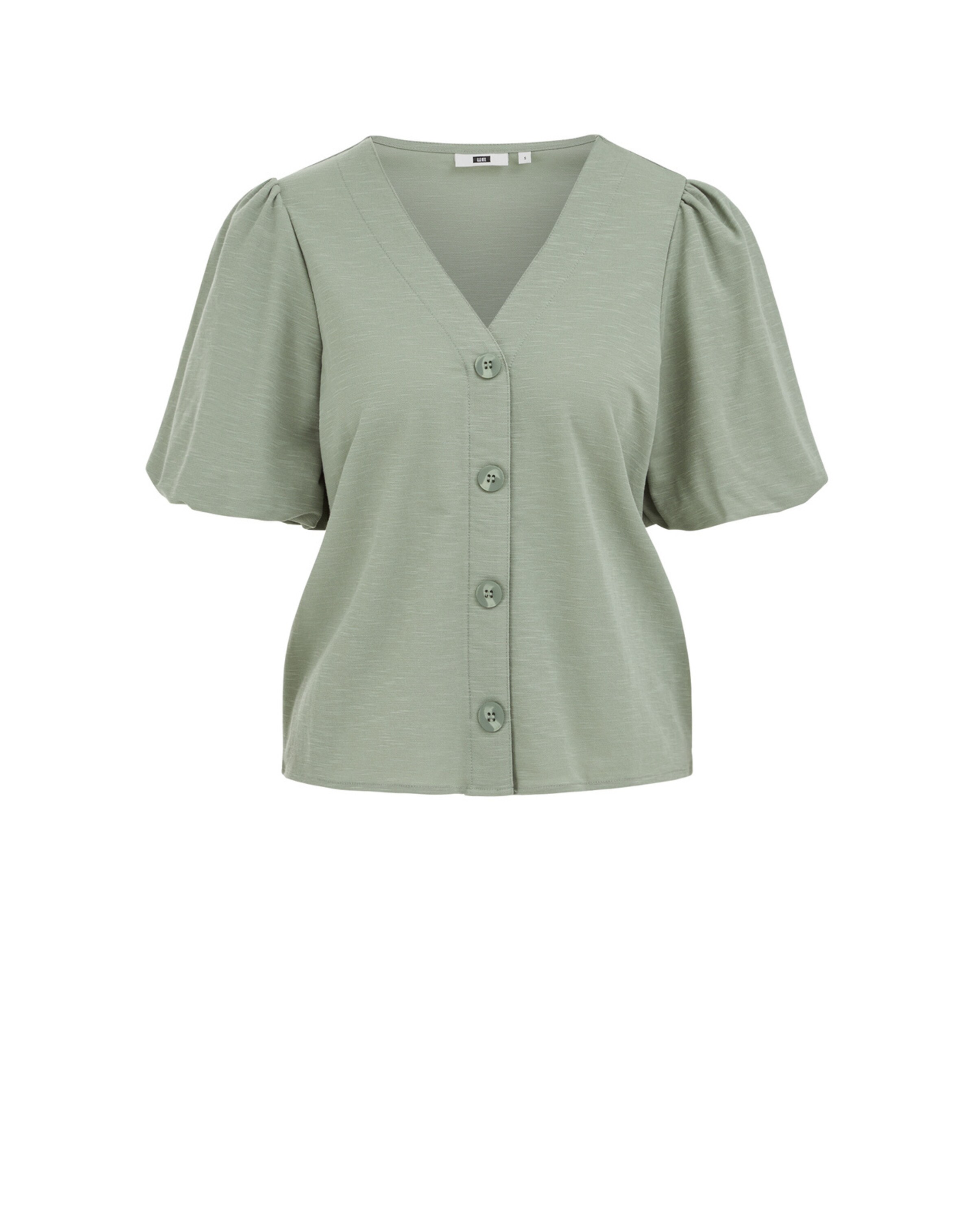 Bluză de la WE Fashion pe verde: față