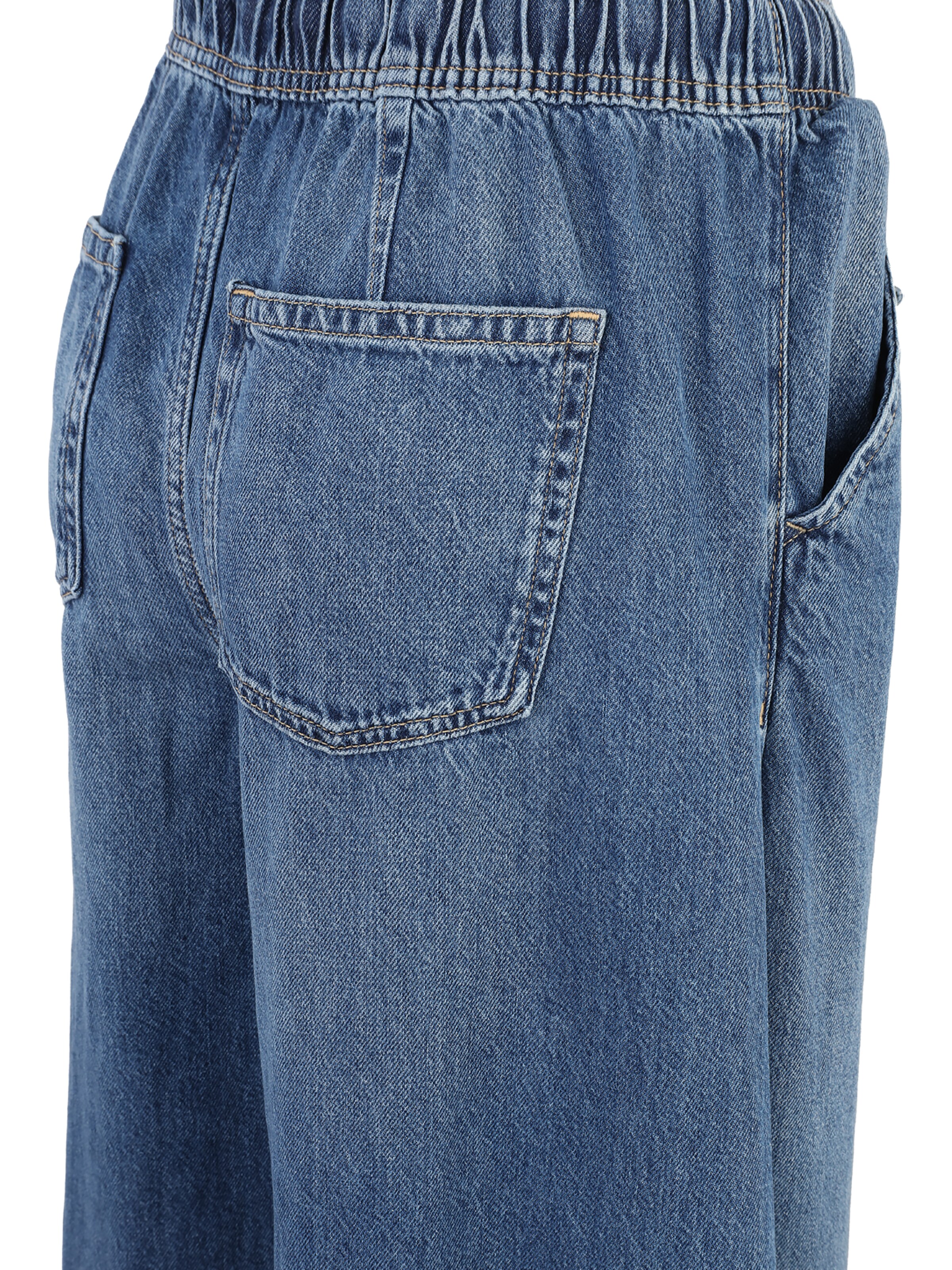 Gap Tall Barrel Jeansy w kolorze niebieski