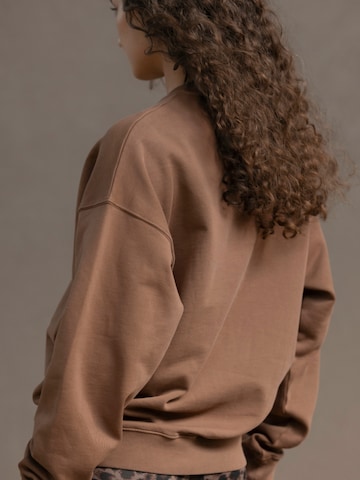 Hey Honey - Sudadera 'Sweater Cotton' en marrón