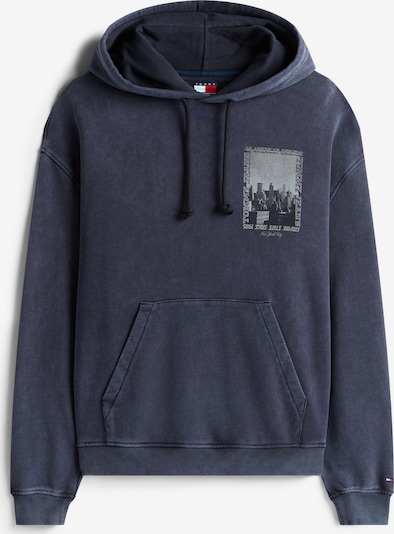 Megztinis be užsegimo iš Tommy Jeans, spalva – tamsiai mėlyna / tamsiai rusva / tamsiai pilka / balta, Prekių apžvalga