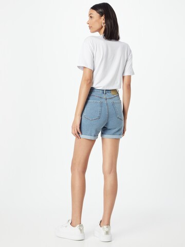 Denim Project Skinny Shorts 'LIBA' in Blau